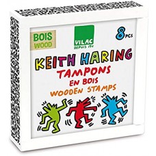 Keith Haring Wooden Stamps