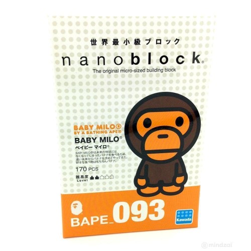 Nano Block X Baby Milo Bape