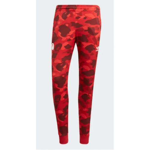 Adidas X Bape Track Pants Red