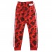 Adidas X Bape Track Pants Red