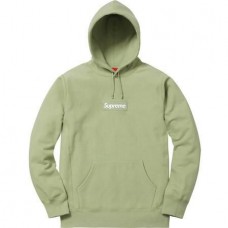 Supreme Box Logo Hoodie Olive