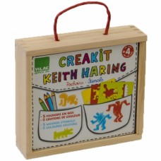 Keith Haring Creakit Stencils Set
