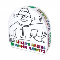 Keith Haring Wooden Magnets