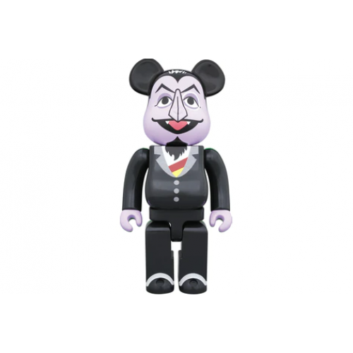 Bearbrick Count Von Count 400% Black