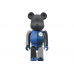 Bearbrick Loopwheeler 100% & 400% Set Black/Blue