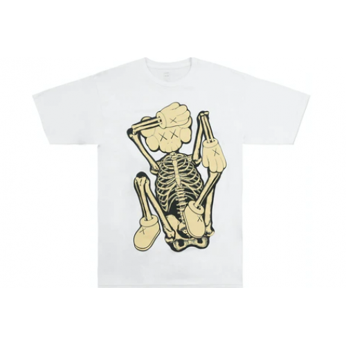 KAWS Skeleton New Fiction T-shirt Bone