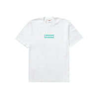 Supreme Tiffany & Co. Box Logo Tee White