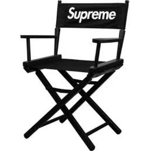 Supreme Director Chair Black SS19