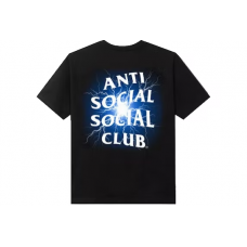 Anti Social Social Club Glow In The Dark Pain T-shirt Black/Blue