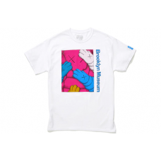 KAWS Brooklyn Museum URGE T-shirt White/Magenta 