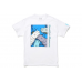 KAWS Brooklyn Museum URGE T-shirt White/Cyan