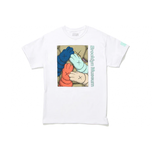 KAWS Brooklyn Museum URGE T-shirt White/Tan 