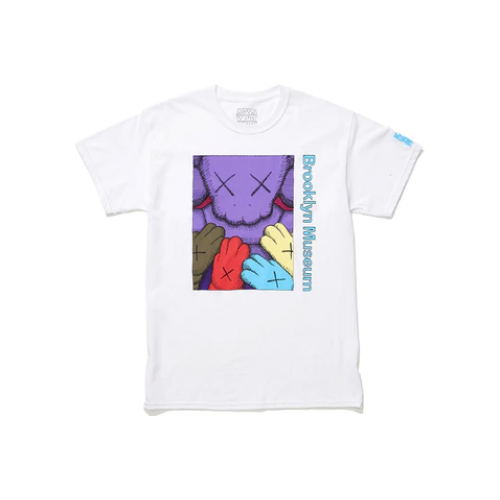 KAWS Brooklyn Museum URGE T-shirt White/Purple