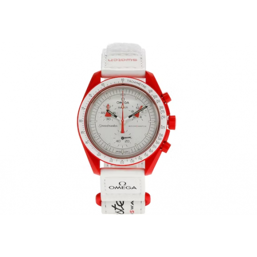 Swatch x Omega Bioceramic Moonswatch Mission to Mars