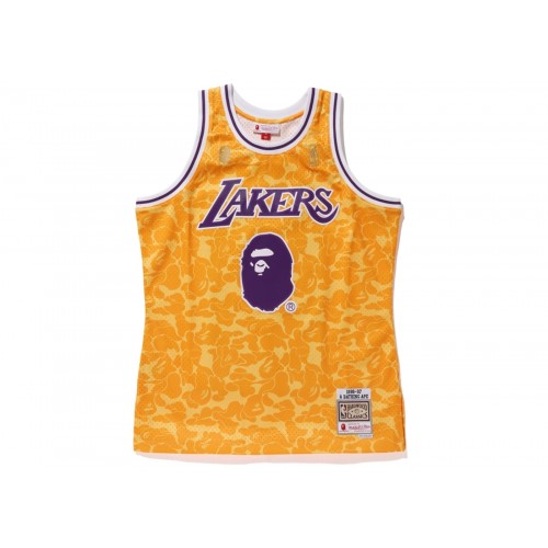 bape x lakers jersey