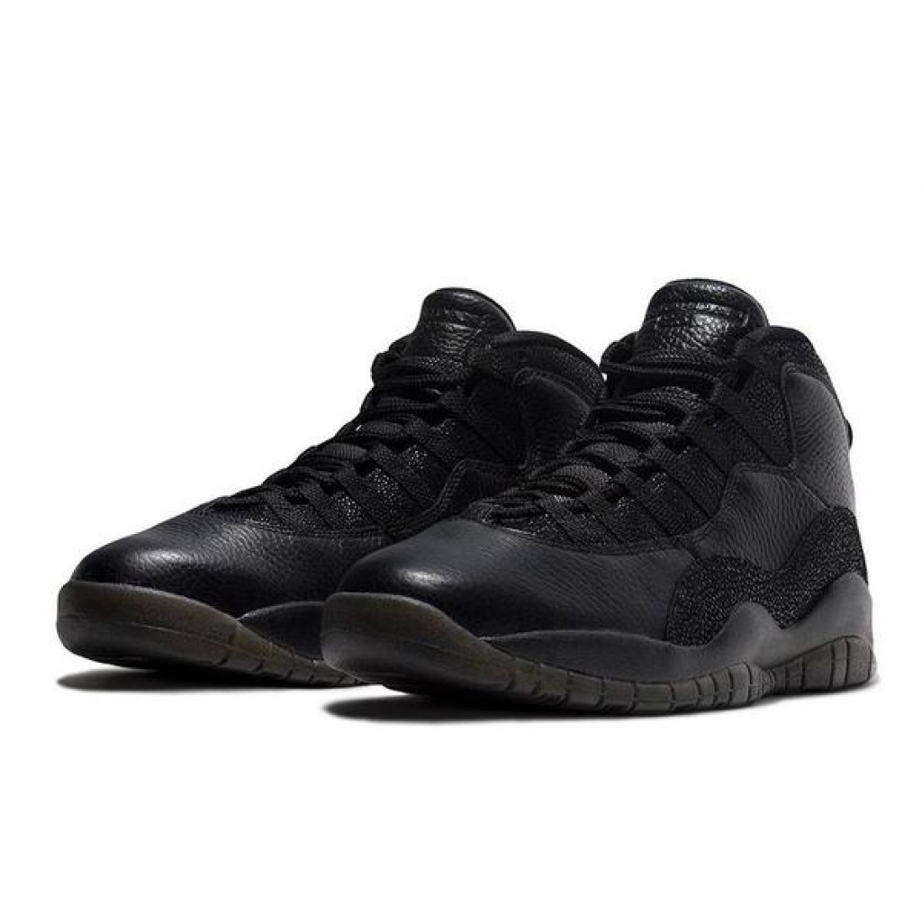 Air Jordan 10 OVO Black by Youbetterfly