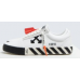 Off-White White Striped Vulcanized