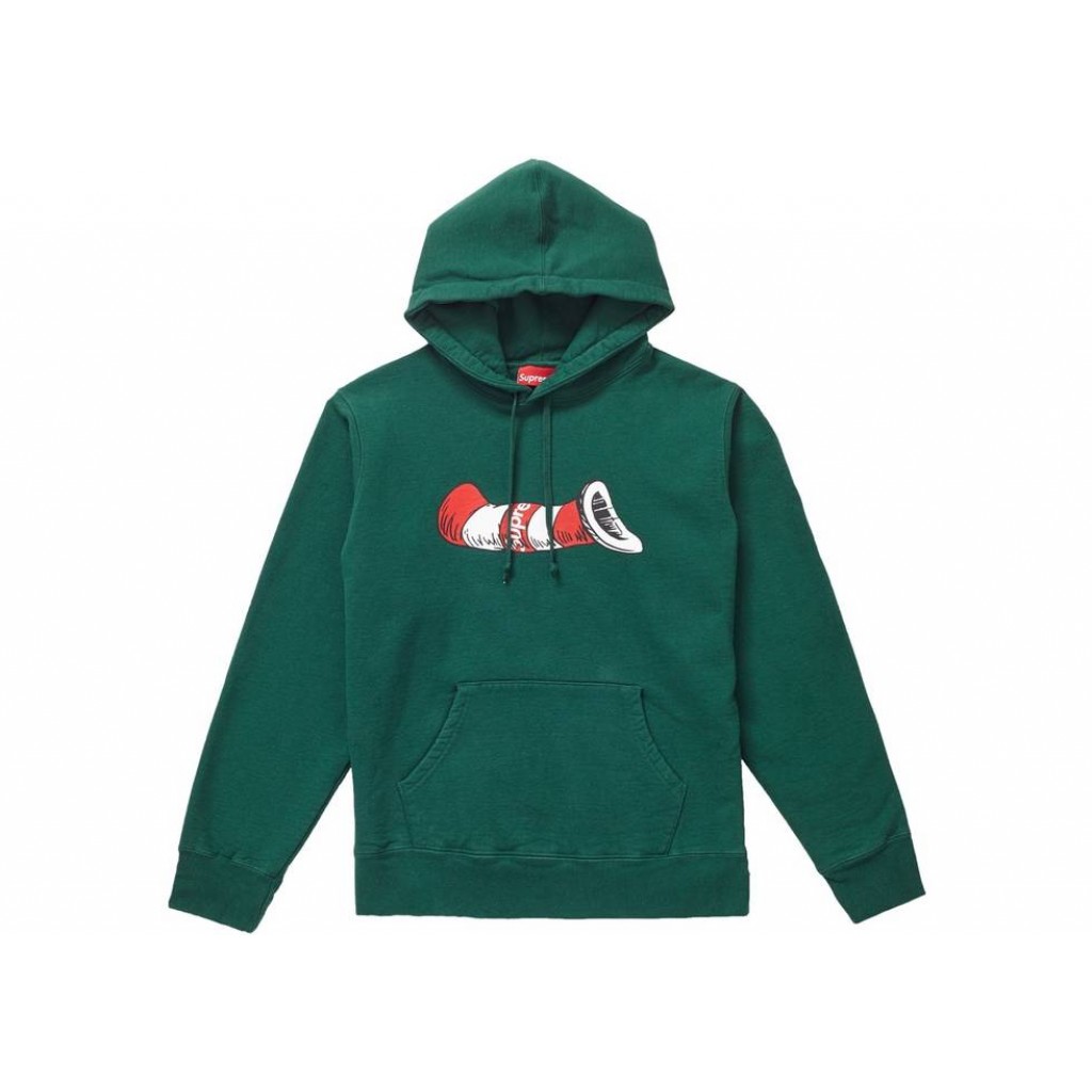 Supreme Cat in the Hat Hoodie by Youbetterfly