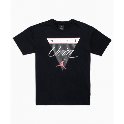 Air Jordan X Union Vault Triangle Tee Black