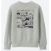 Uniqlo Kaws X Sesame Street Sweatshirt Grey