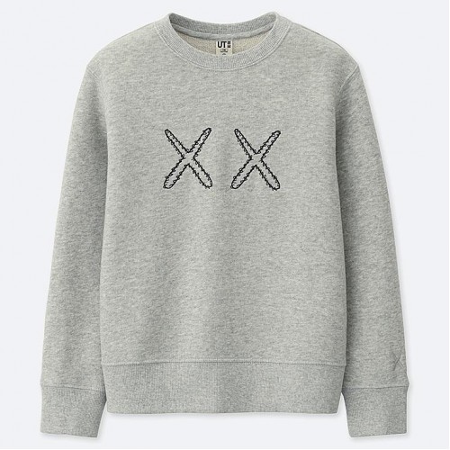 Uniqlo Kaws X Sesame Street Sweatshirt Grey