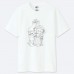 Uniqlo Kaws X Sesame Street Graphic White Tee