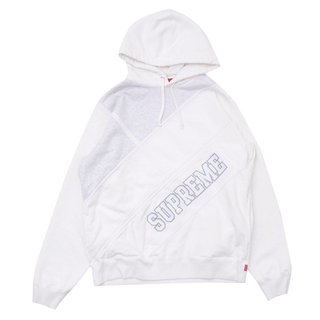 diagonal supreme hoodie