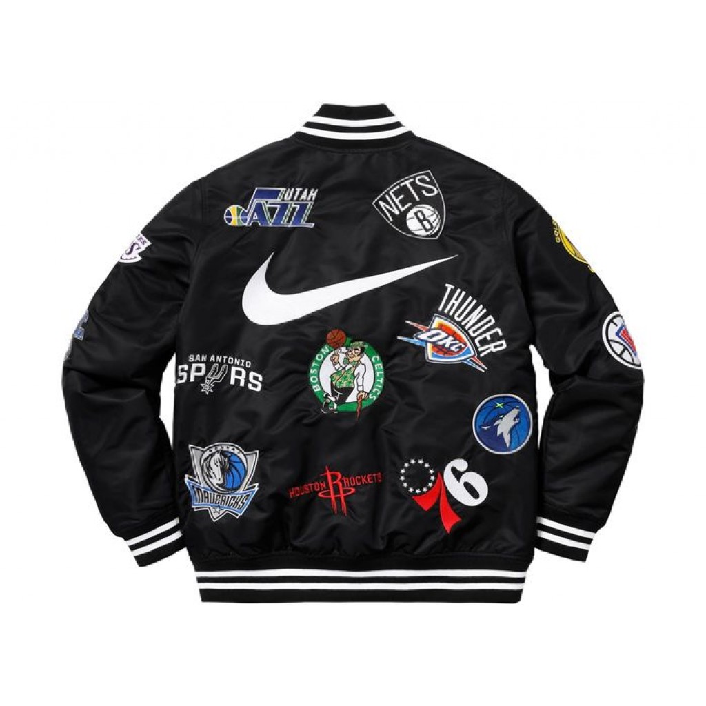 Supreme X NBA X Nike Warm Up Jacket by Youbetterfly