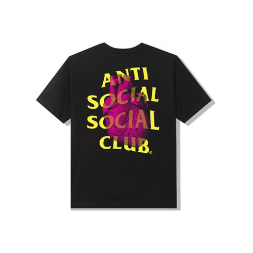 Anti Social Social Club Pulse Check T-shirt Black