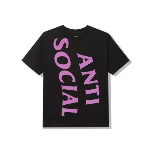 Anti Social Social Club Vertical Horizon T-shirt Black