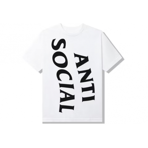Anti Social Social Club Vertical Horizon T-shirt White