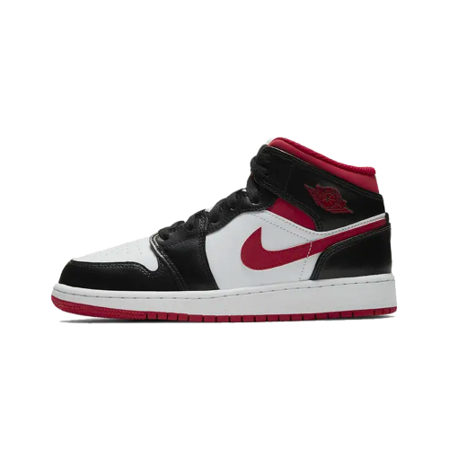 Jordan 1 Mid Black Gym Red (GS)