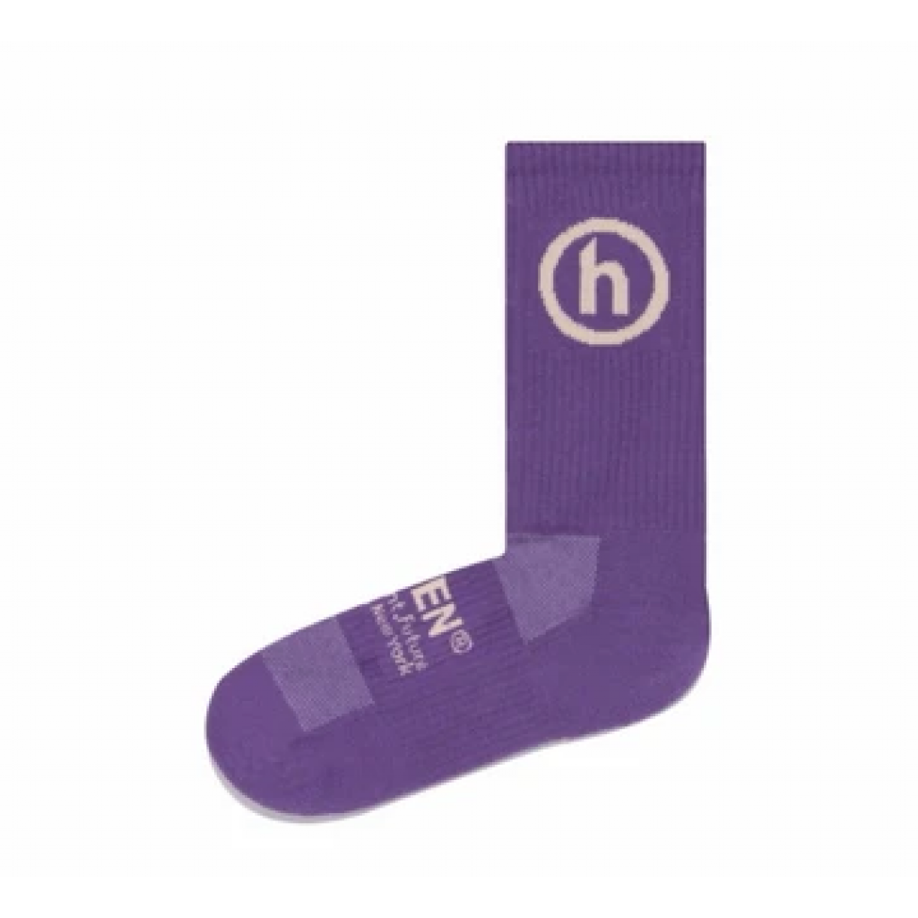 Hidden NY Crew Socks Purple By Youbetterfly