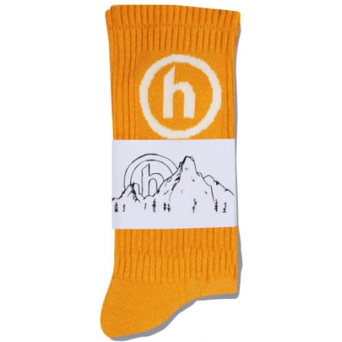 Hidden NY Crew Socks Orange