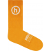 Hidden NY Crew Socks Orange