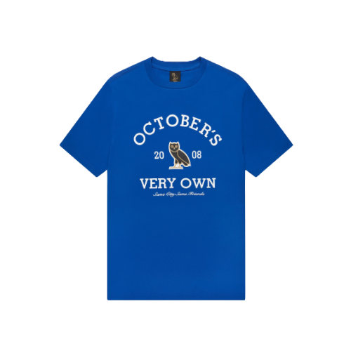 OVO Collegiate T-Shirt Royal Blue