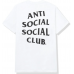 Anti Social Social Club Hello Goodbye Tee White