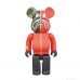 Bape x Medicom 1st Camo Red Bearbrick 400%