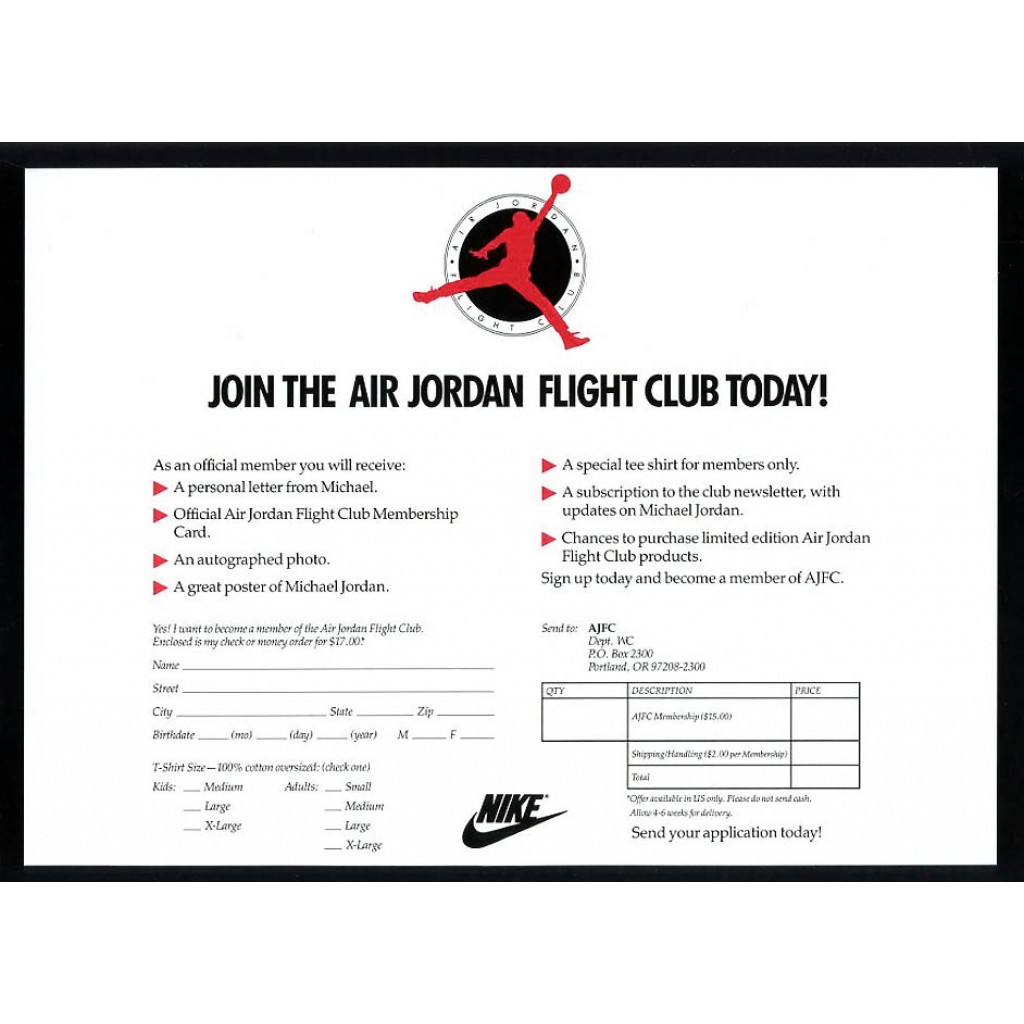 Air Jordan Flight Club Calendar 1991 by 