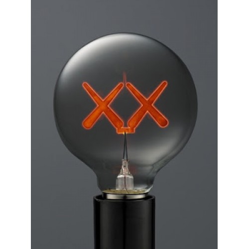 KAWS Signature Red Light Bulb - Standard Hotel