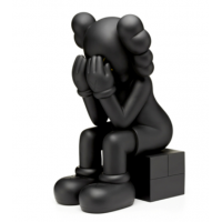 KAWS Passing Through Black