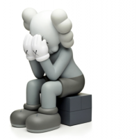 KAWS Passing Through Grey