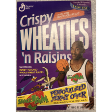 Vintage Wheaties Michael Jordan Space Jam Cereal Box