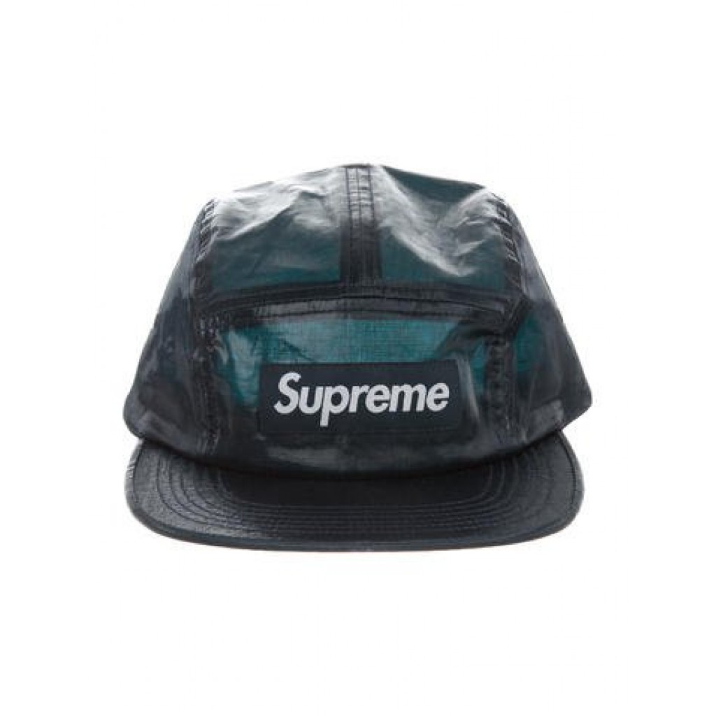 supreme coated linen camp cap