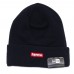 Supreme New Era Script Beanie (FW18) Navy