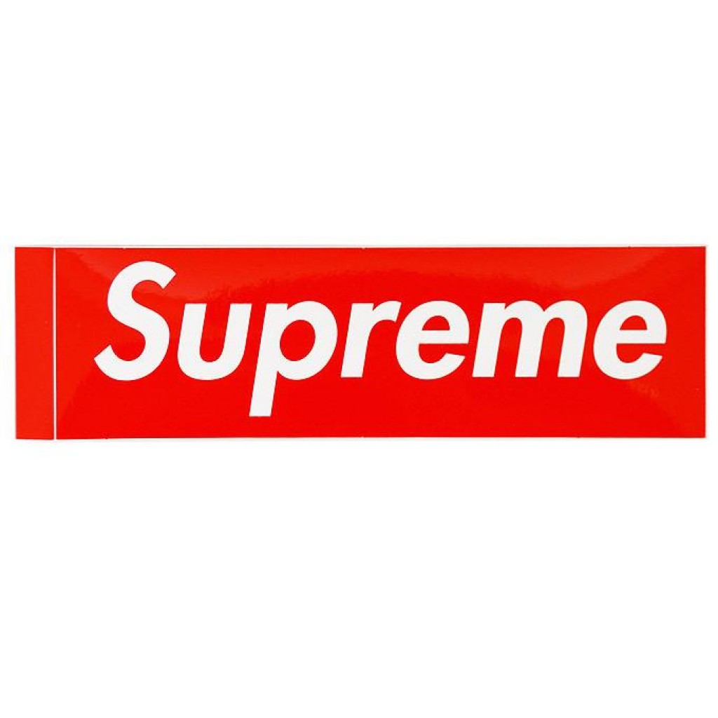 初期 supreme box logo ステッカー セット