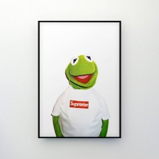 Supreme x Kermit the Frog Original poster 
