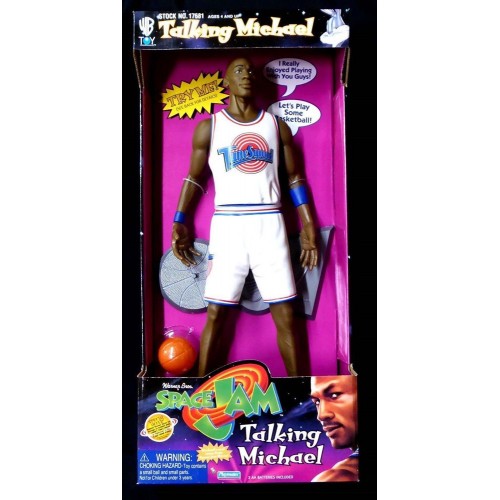 MJ Space Jam Talking Figure