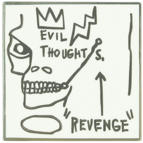 Jean-Michel-Basquiat Revenge Pin
