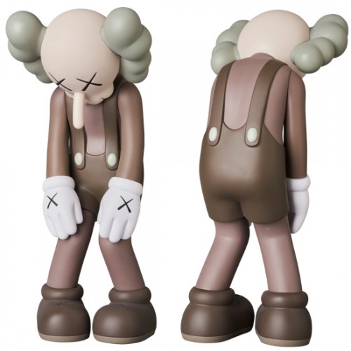 KAWS Small Lie - Brown